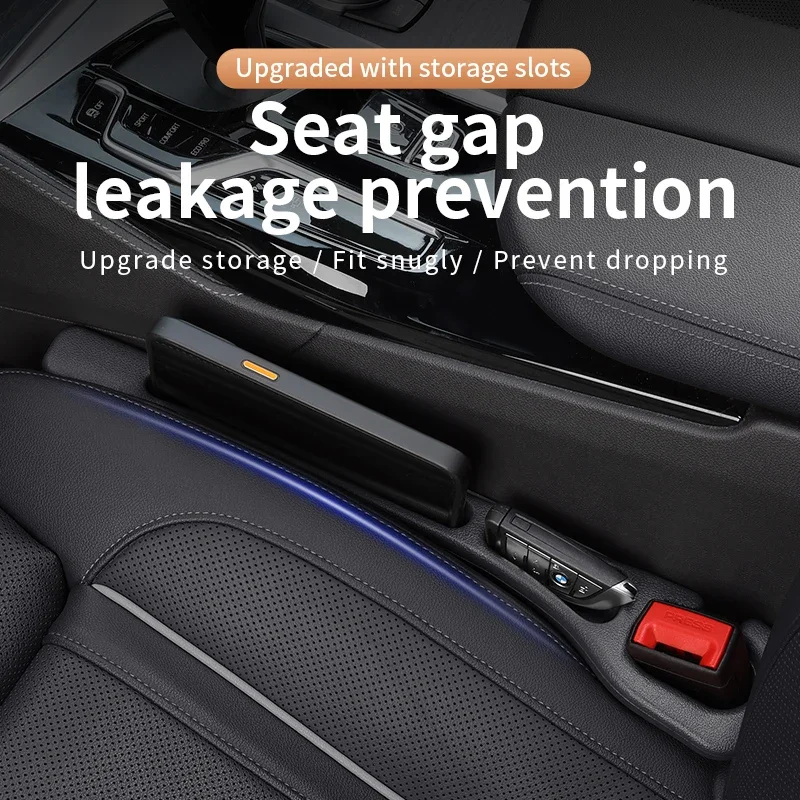 2 Pieces Car Seat Crevice Filling Storage Leak-proof Sealing Strip For Toyota RAV4 XA50 2019 2020 2021 2022~2024 RAV 4 Hybrid