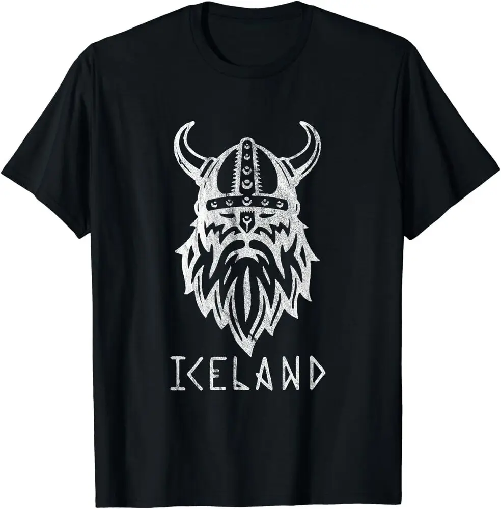 Vintage Of Iceland Design Tee T-Shirt Anime Graphic T-shirts For Men Clothing Women Tees 100%Cotton Short Sleeve