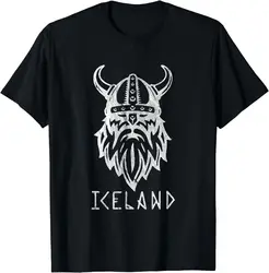 Vintage Of Iceland Design Tee T-Shirt Anime Graphic T-shirts For Men Clothing Women Tees 100%Cotton Short Sleeve