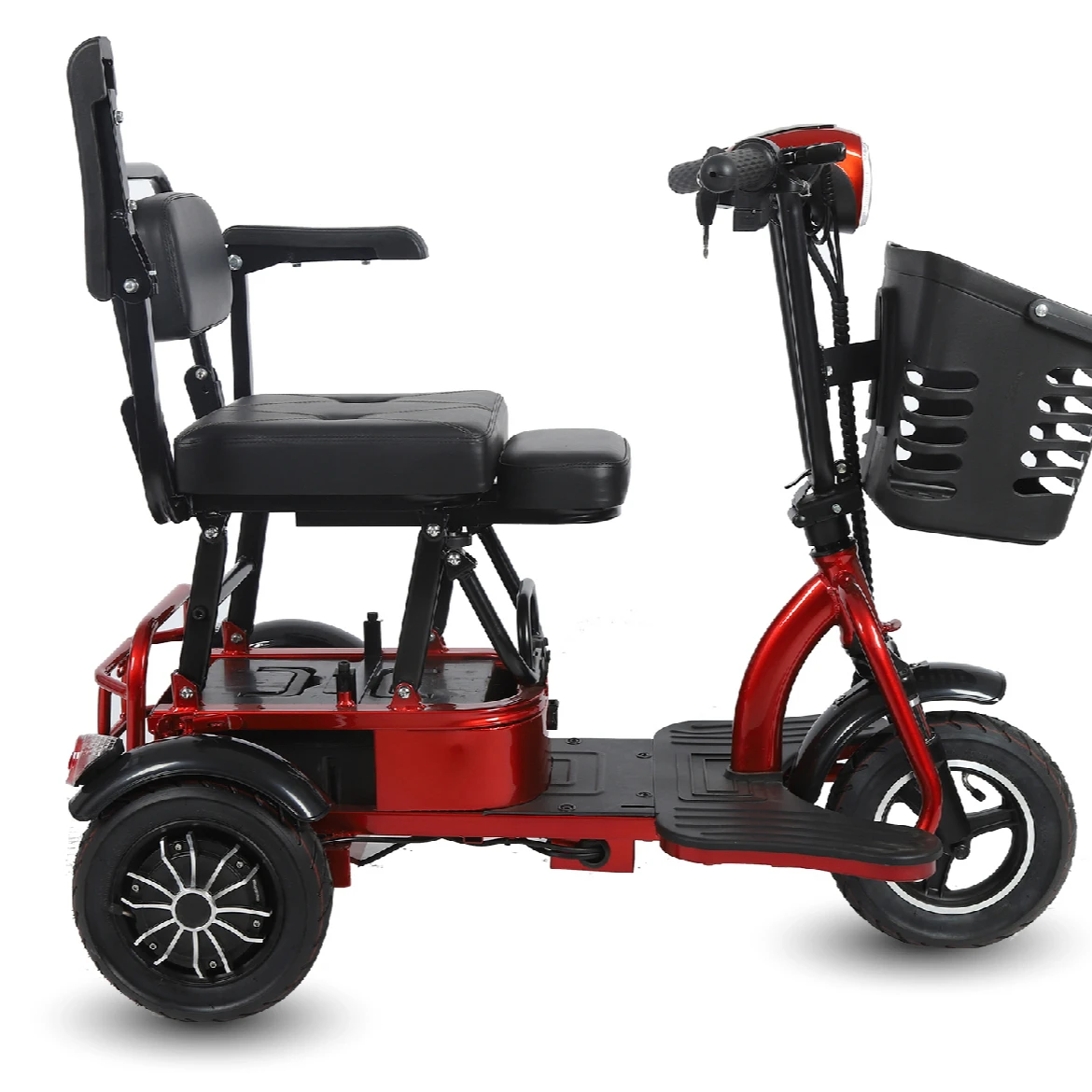 Hot selling Vehicle 2 seats Tricycle motor cargo 500 W  passenger 3 wheel electric tricycle for adult