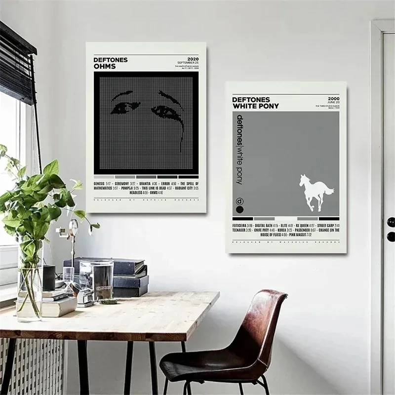 Saturday Night Wrist Music Album Cover Deftones Band Poster Printing Canvas Painting for Room Home Wall Art Decoration