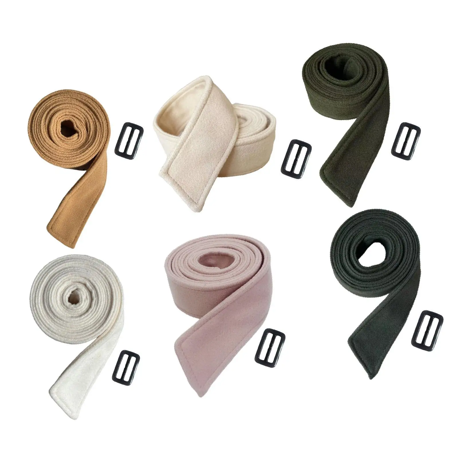 حزام معطف مزدوج الجوانب، حزام خصر عملي، بديل محمول #2