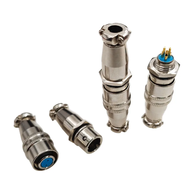 10pcs XS8J/K Aviation Plug Socket Micro Connectors Available in 2/3/ 4pin Configurations with 8MM Opening Plug Quick Connectors
