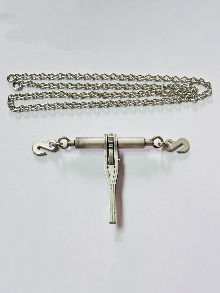 JD Model JDM-203 RC Metalen Bindmiddel Kettingspanner voor Tamiya Lesu Scaleclub 1/14 Simulatie RC Truck Trailer Model Speelgoed Onderdelen - afbeelding 2