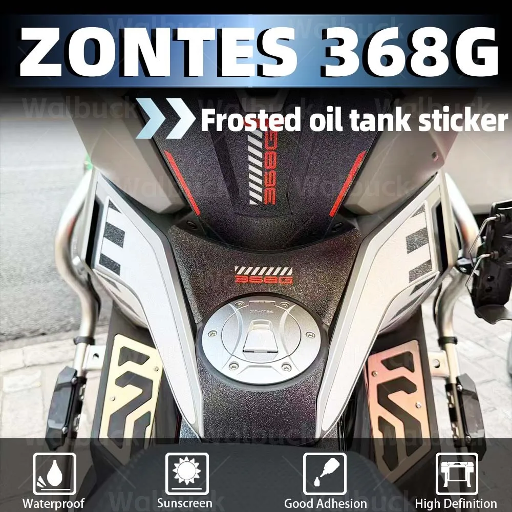

Наборы наклеек для мотоциклов: защитные матовые стикеры на бак для Zontes 368G ADV ZT368G 368 G 2024-2026