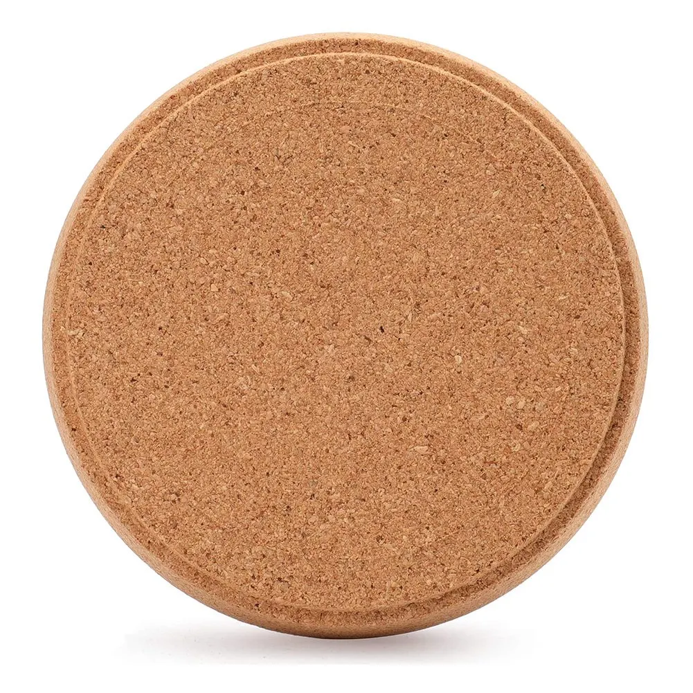 Rodada Cork Coasters para canecas, absorvente, resistente ao calor, apto para a maioria dos tipos de canecas no escritório ou em casa, 16 Pack, 4 Polegada