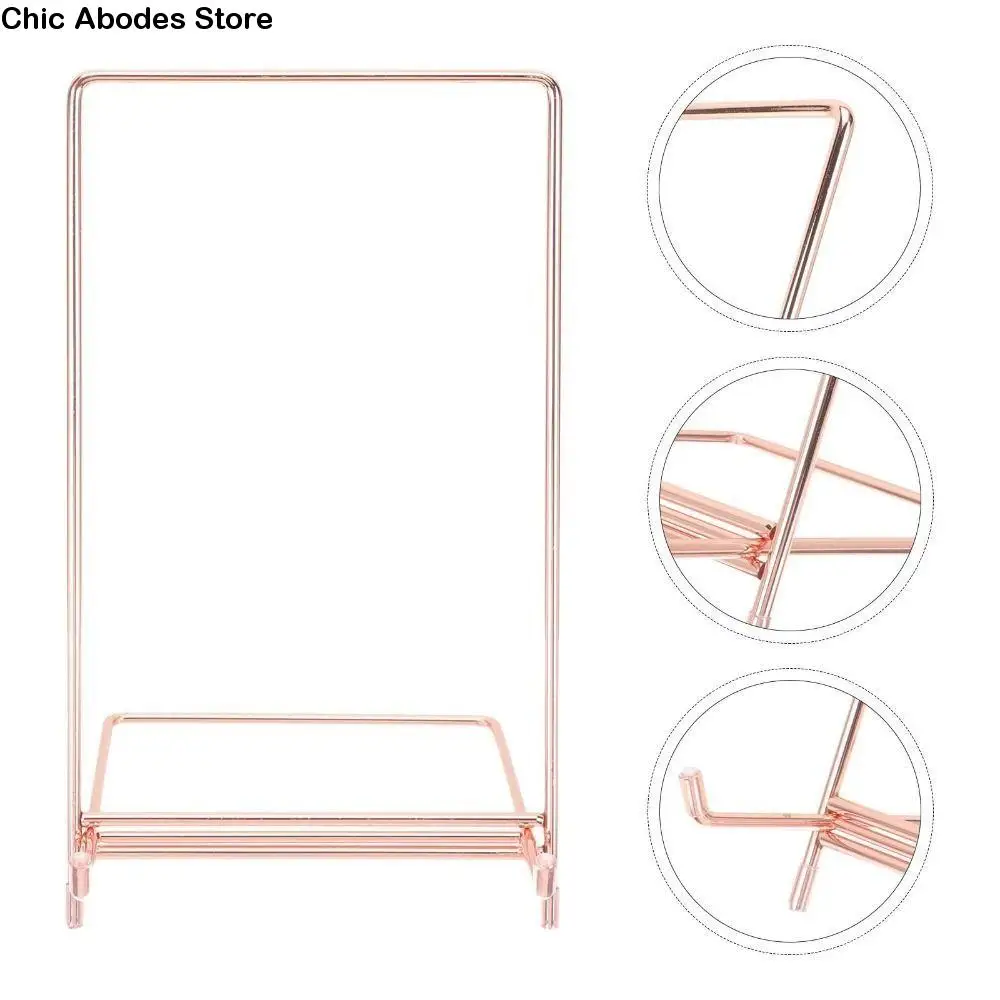 

Металлические подставки для журналов, украшения для хранения, съемные подставки для телефонов, железное художественное украшение для стола, полка для посуды, столешница