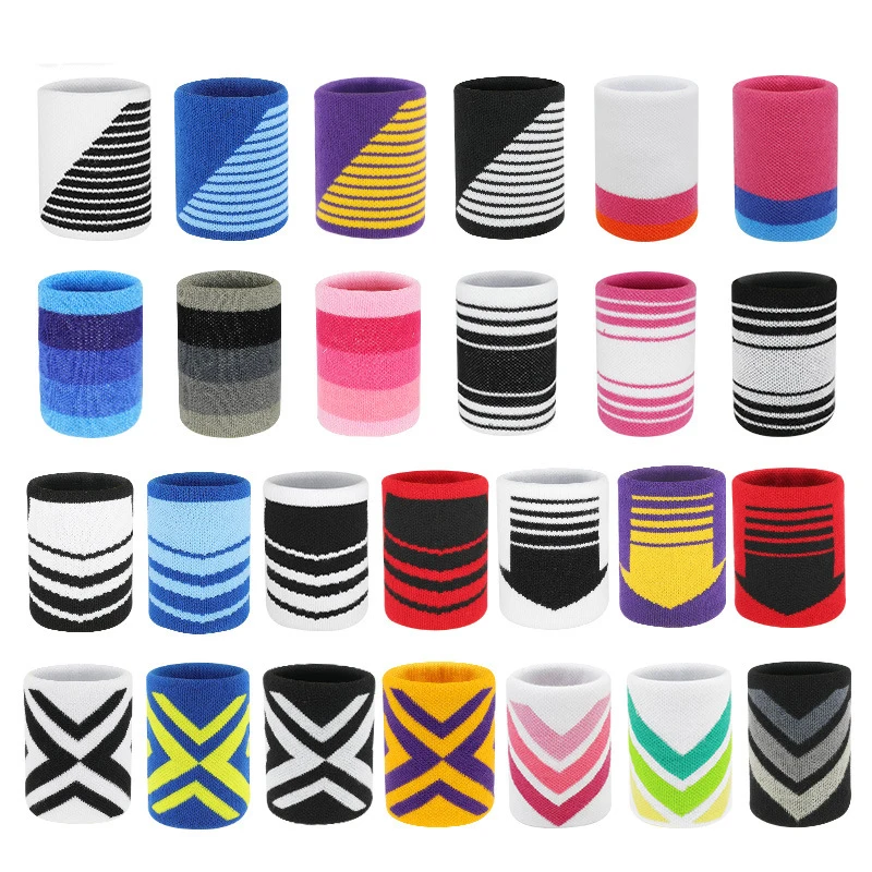 Wristbands Basketball Ball Men Women Bodybuilding Fitness Wristbands Running Wristbands Breathable Badminton Female Hand Wrist