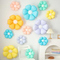 Colorful Daisy Foil Balloons Macaron Daisy Plant Flower Theme Baby Shower Wedding Happy Birthday Party Decoration Supplies