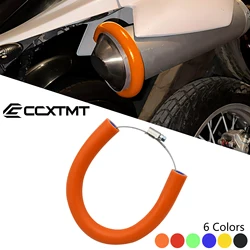 Motorcycle Exhaust Protector Cover Guard Heat Shield For Honda CR CRF 250 Dirt Bike More than 250cc Motocross Universal Parts