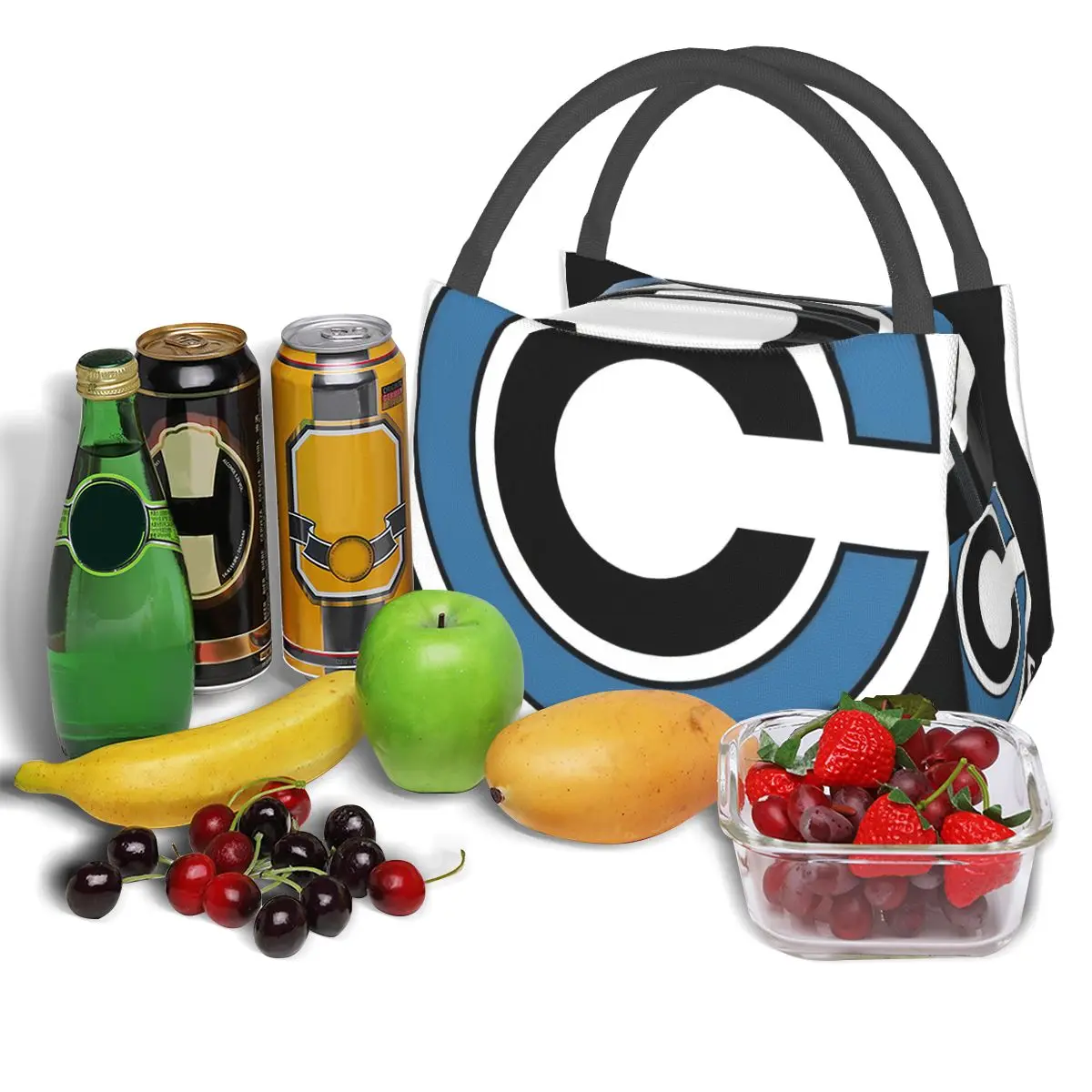 Capsule Corp Logo Portable insulation bag for Cooler Food Office Pinic Container