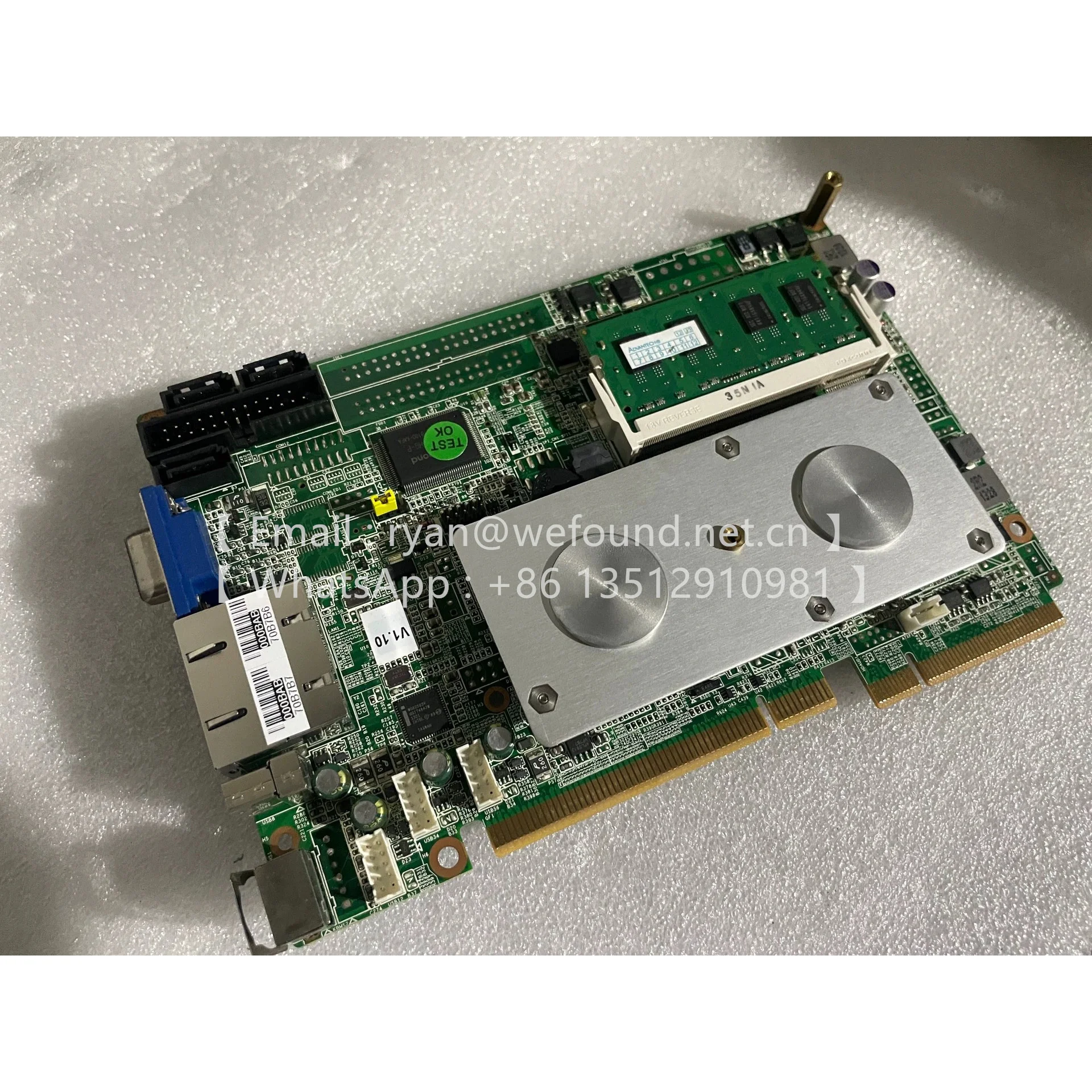 

PCI-7031 двухъядерный процессор Atom D510 N450, одноплатный компьютер PCI половинного размера PCI-7031D PCI-7031DF PCI-7031N