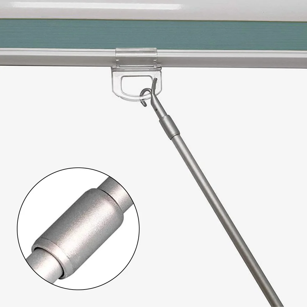 Image of Vorhang Zugstange 33-60 cm Teleskopstange Dach für Fensteröffner Stange Vorhänge Zugstange Vorhang Zubehör