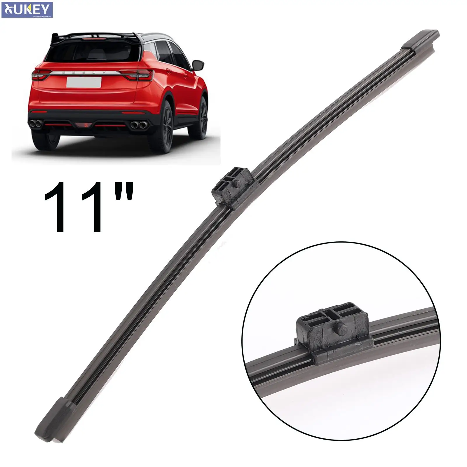 Xukey Rear Windshield Windscreen Wiper Blade For Geely Coolray Proton X50 BelGee Tailgate Window 2018 2019 2020 2021 2022 2023 