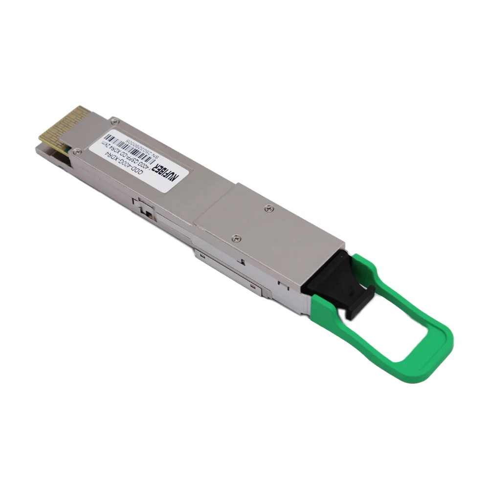 

Nufiber QDD-SR4-400G 400GBASE-SR4 QSFP-DD Совместимый модуль оптоволоконного приемопередатчика DOM MMF 850 нм 30 м для центра обработки данных IP