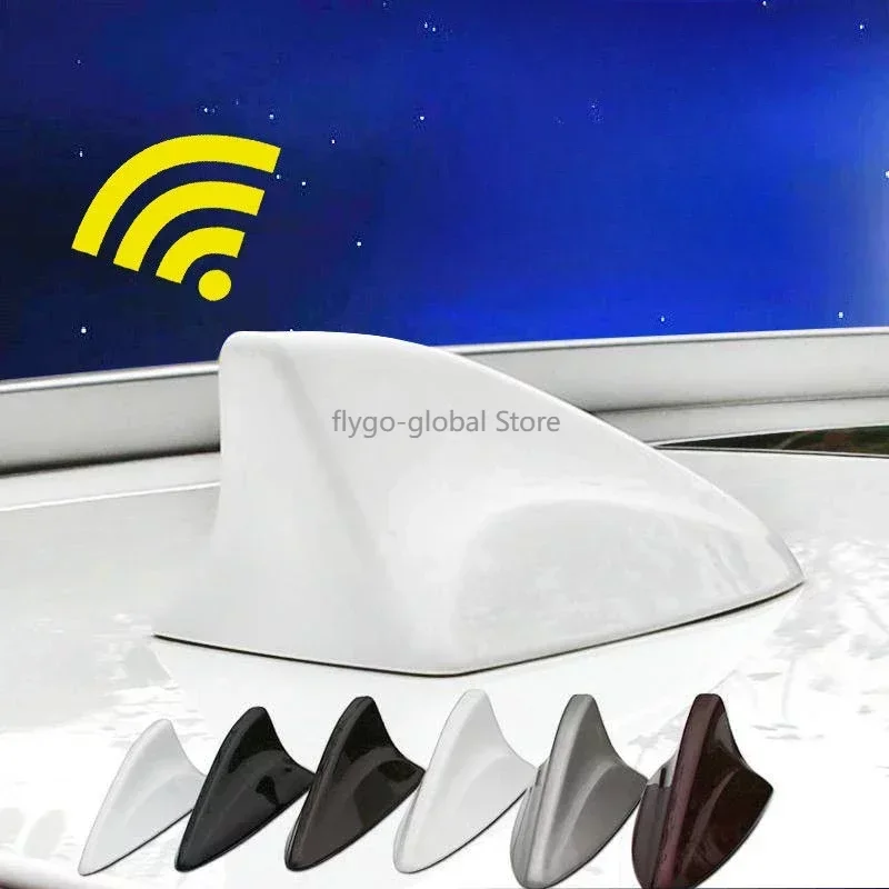 Suitable for Trumpchi GS4/GE3/GS5 legendary GS3 ivory white signal shark fin car tail top modified radio antenna