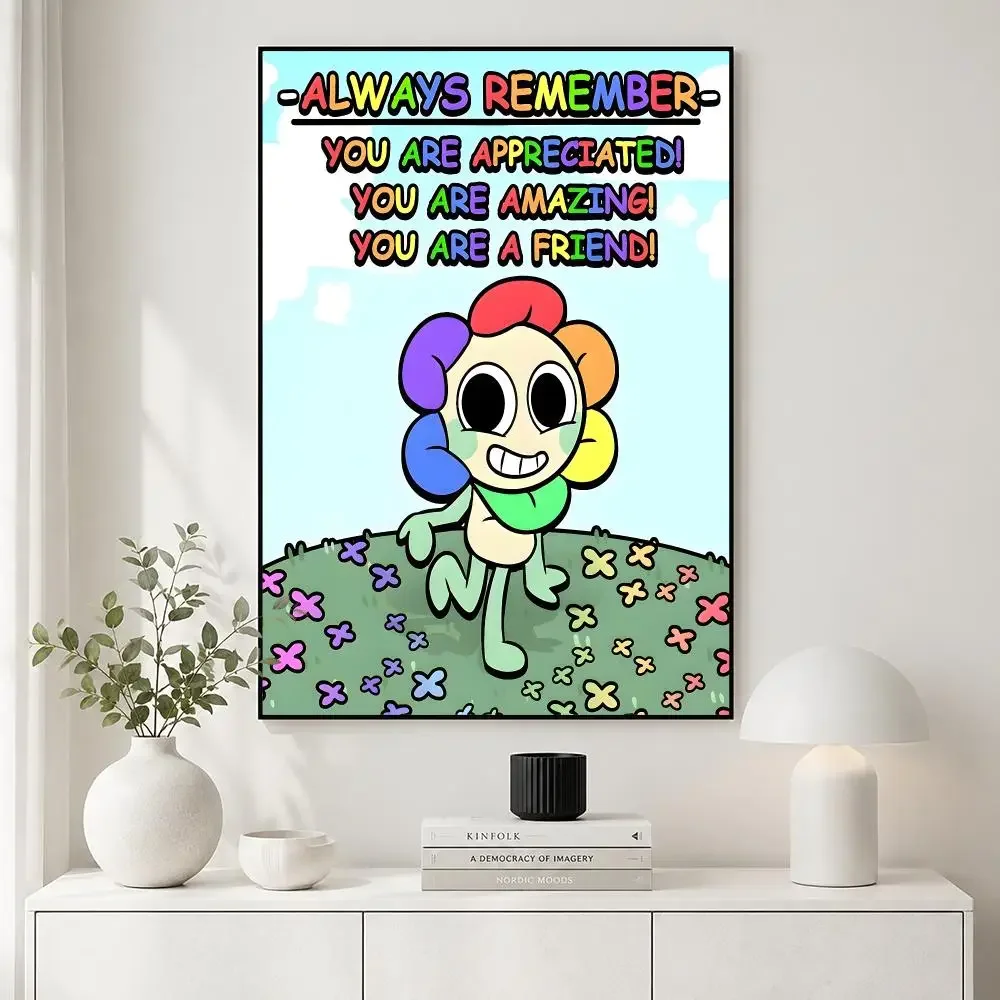 Game Dandy World Poster Hochwertige Wandkunst-Poster, geeignet für Heimbüros, Schlafzimmer und Wohnzimmer. – Detail 17