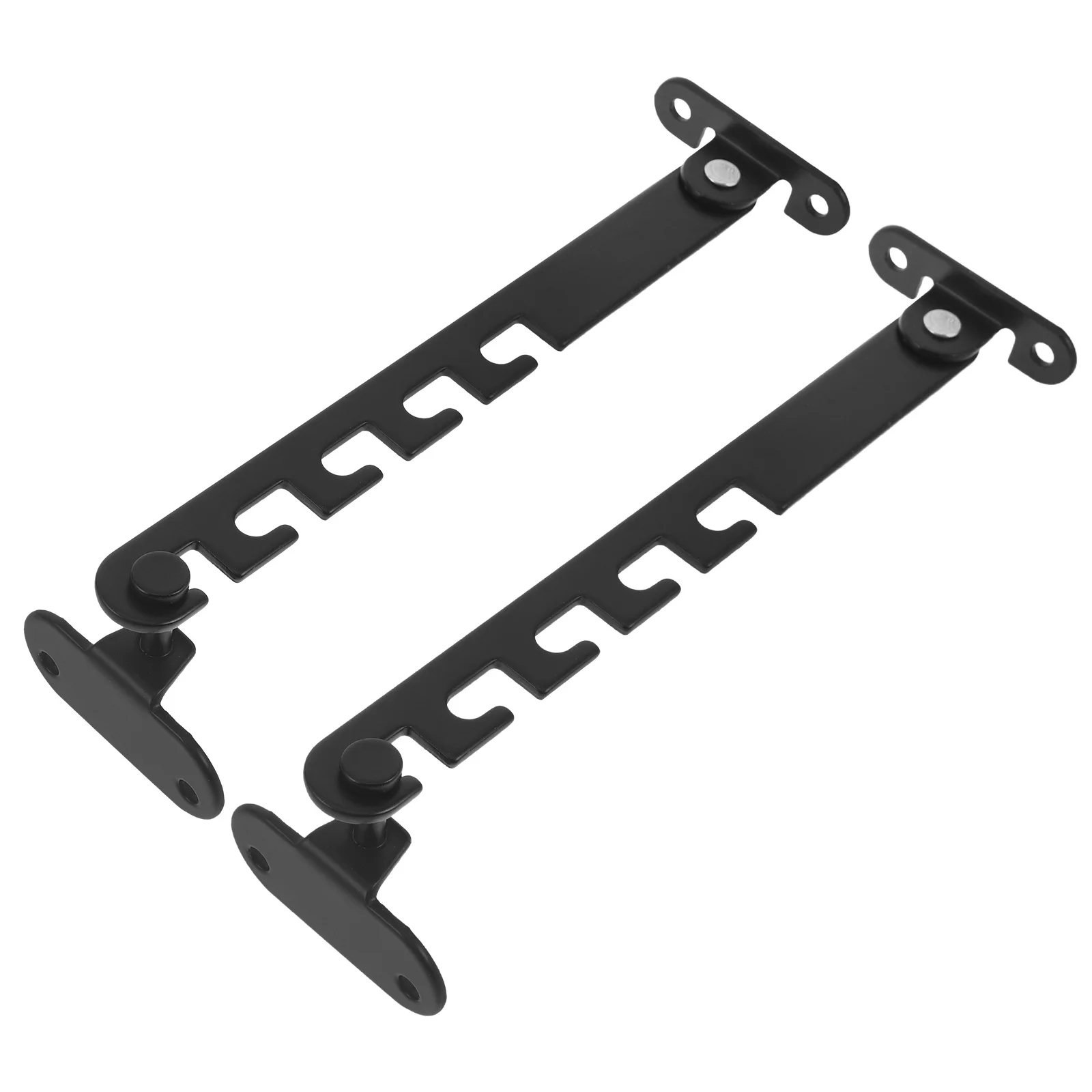 

2Pcs 5-Level Adjustable Window Lock Limiter Childproof Sliding Door Safety Black Finish Easy Install Window Sash Lock