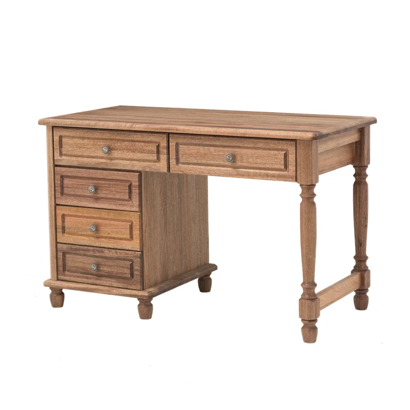 

Sandalwood, wood wax oil American all solid wood desk writing Children's writing desk Household desk