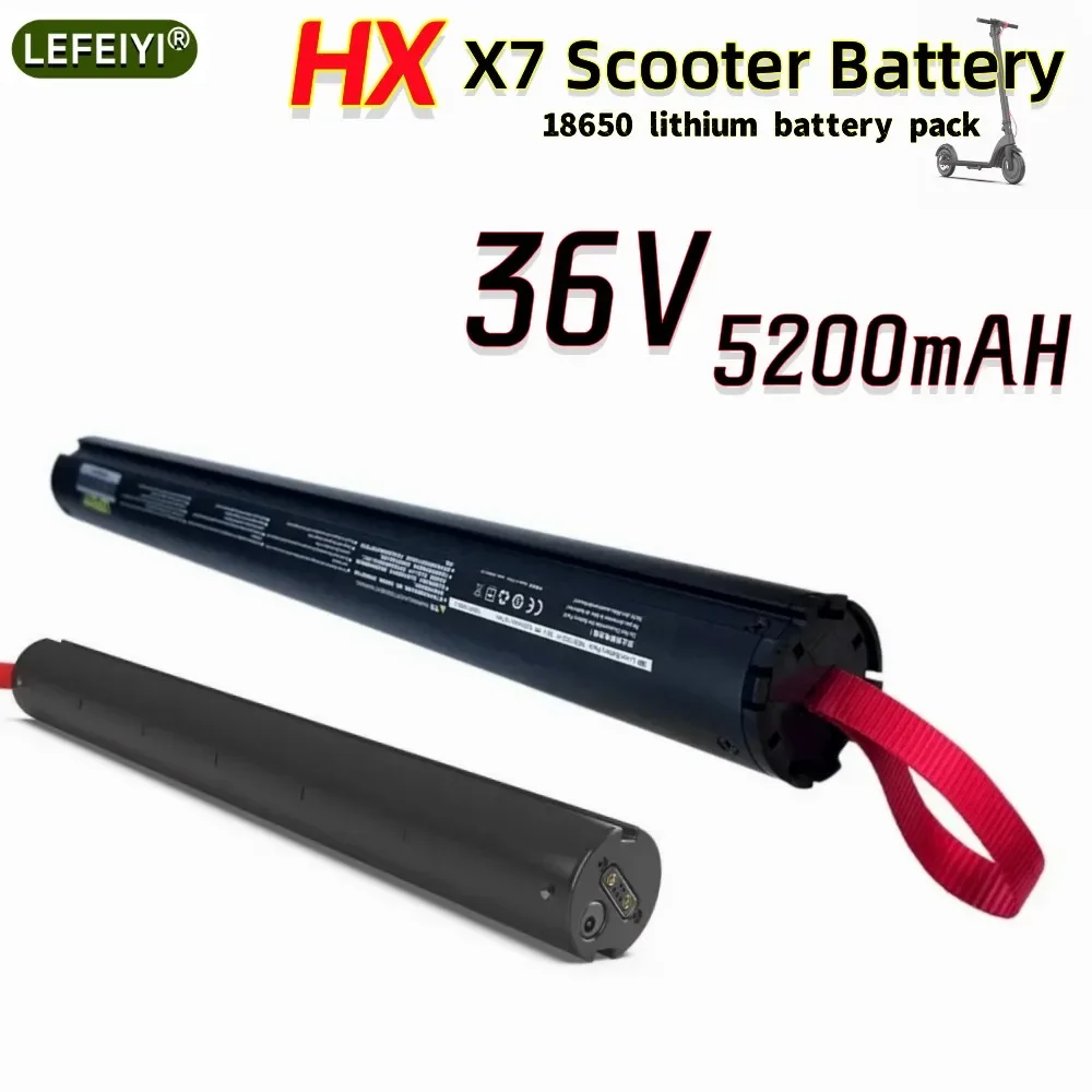 36V 5200mAH HX X7 Original Battery 18650 10S2P Electric Scooter Lithium Battery Pack