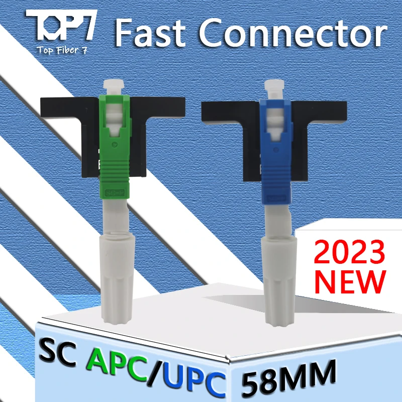 

2023 Новый FTTH быстрый разъем SC UPC оптический Fibe быстрый разъем SC FTTH волоконно-оптический Быстрый разъем встраиваемый высококачественный SC APC