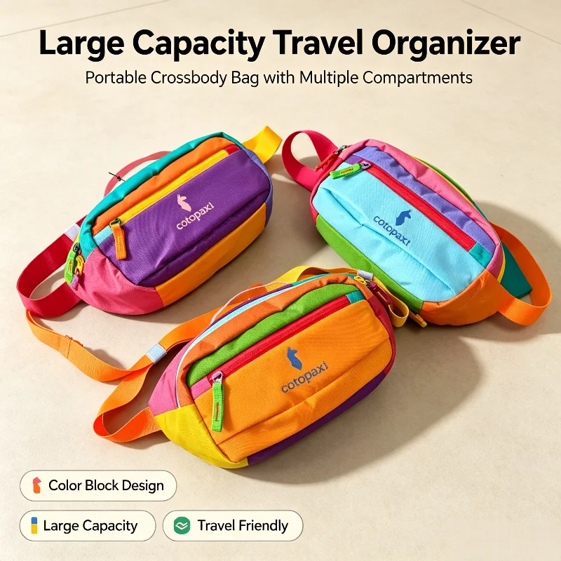 High Quality Dopamine  Outdoor Sports Chest Bag Unisex Crossbody Shoulder Bag Portable Waterproof Running Gym Cycling Hiking T