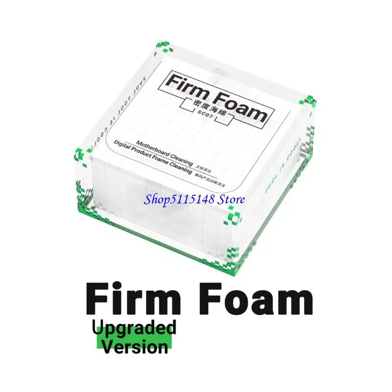 F3MA Small Sponge Cleaning لا توجد بقايا شاشة الهاتف اللوحة الأم الخلفية الكاميرا لحام تنظيف الإسفنج أداة