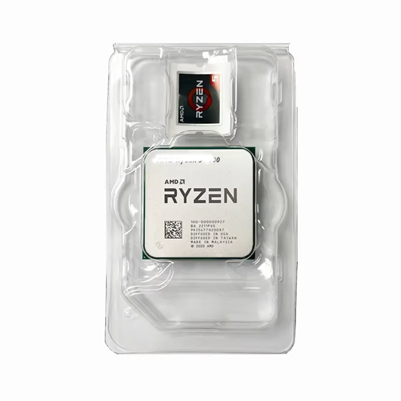 معالج وحدة المعالجة المركزية المفردة (باستثناء اللوحة الأم) بدون ذاكرة x AMD Ryzen 9 5900XT معالج الشريحة المنفصلة #4
