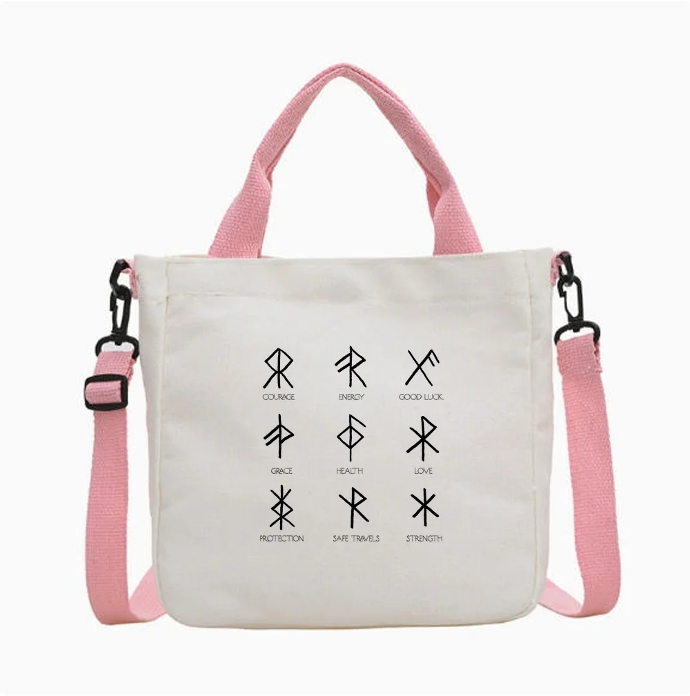 Viking tote bag shopper bolsas de tela grocery shopping y2k woman