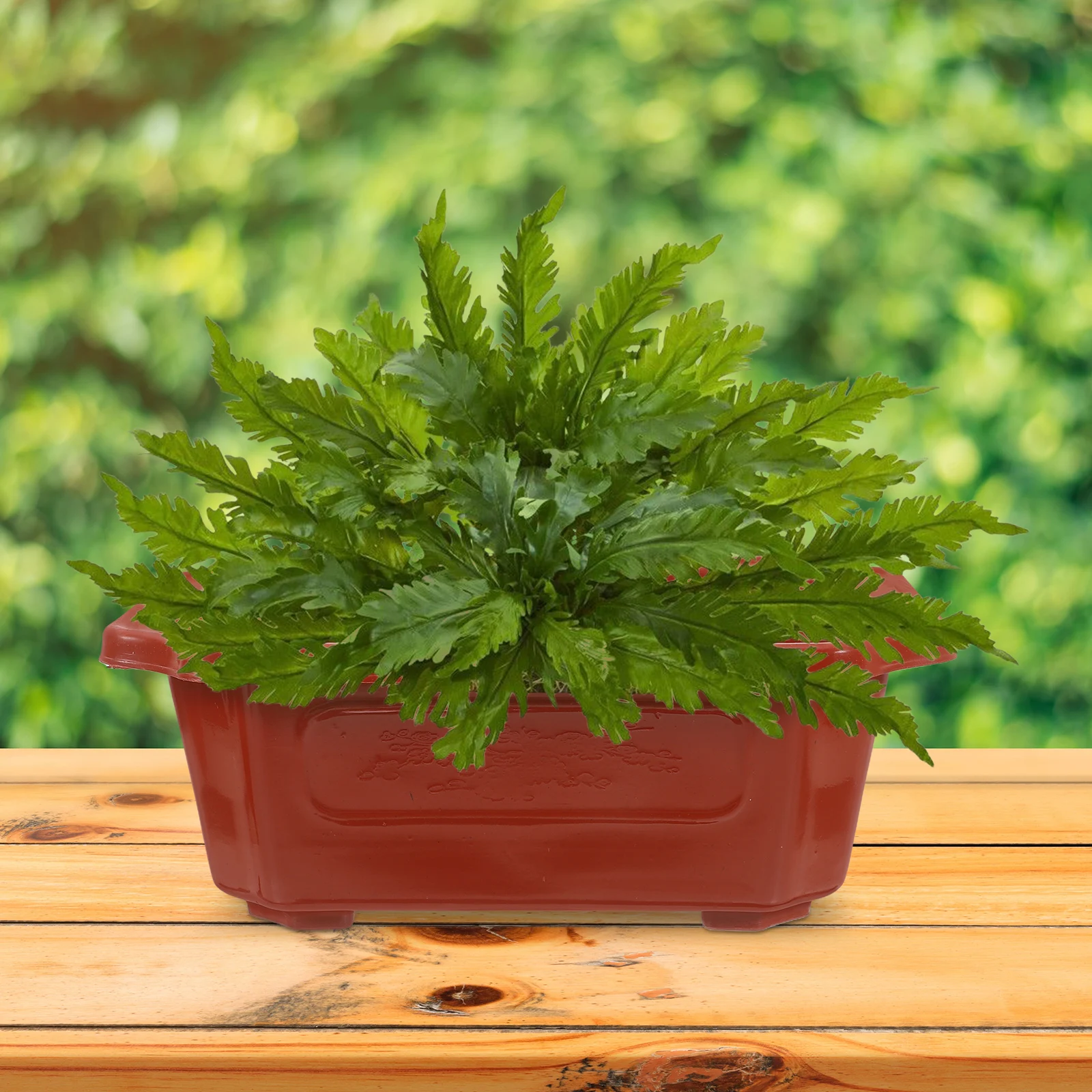 

10 шт. легкие цветочные горшки бонсай пластиковые прямоугольные контейнеры для растений для дома и сада в помещении и на открытом воздухе