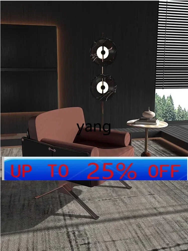 

LTT Nordic light luxury art solid wood sofa chair living room balcony leisure chair