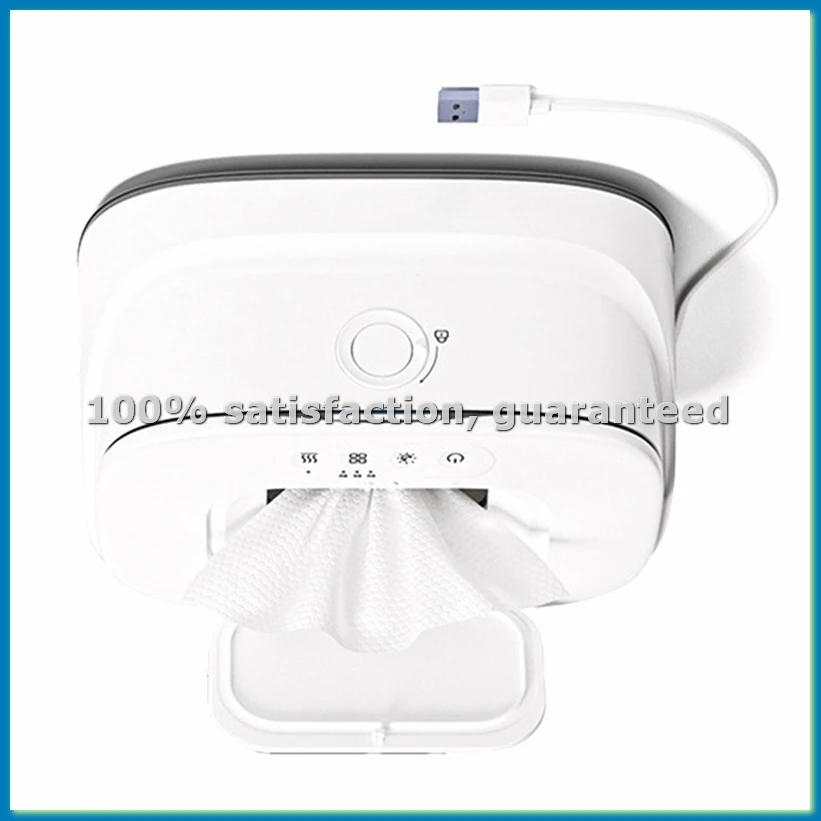 

Портативный подогреватель детских салфеток с USB-интерфейсом, 3 регулируемыми режимами, ночником, термостатический нагреватель для влажных салфеток, удобный для использования в автомобиле - A10G