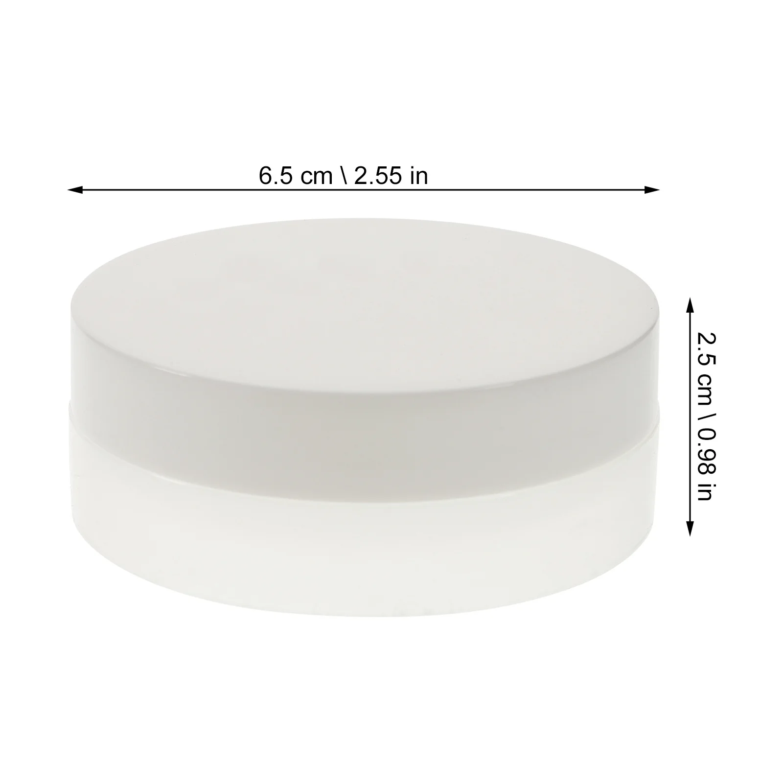 

10pcs Empty Cream Jars 30G Small Containers Lids Refillable Travel Size Plastic Sample Pots For Lipstick Ointment Pills