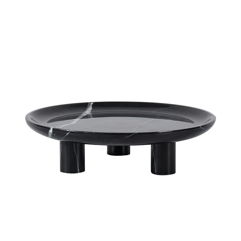 

Jewelry ornaments Hotel engineering Home storage tray Natural marble fruit plate decoration