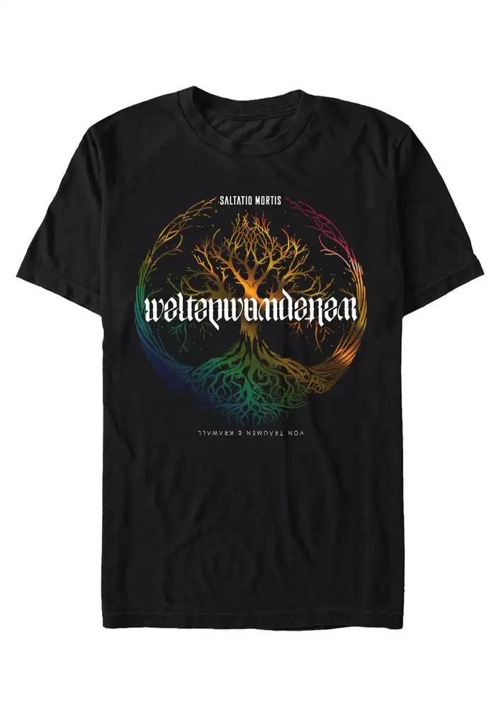 Saltatio Mortis - Weltenwanderer Cover - T-Shirt unisex cotton tee