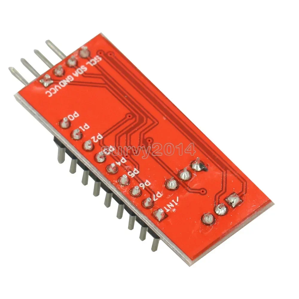 Módulo de extensão IO PCF8574T, IO Expansão Shield, IIC, I2C, DIP Swwith para Arduino, Novo