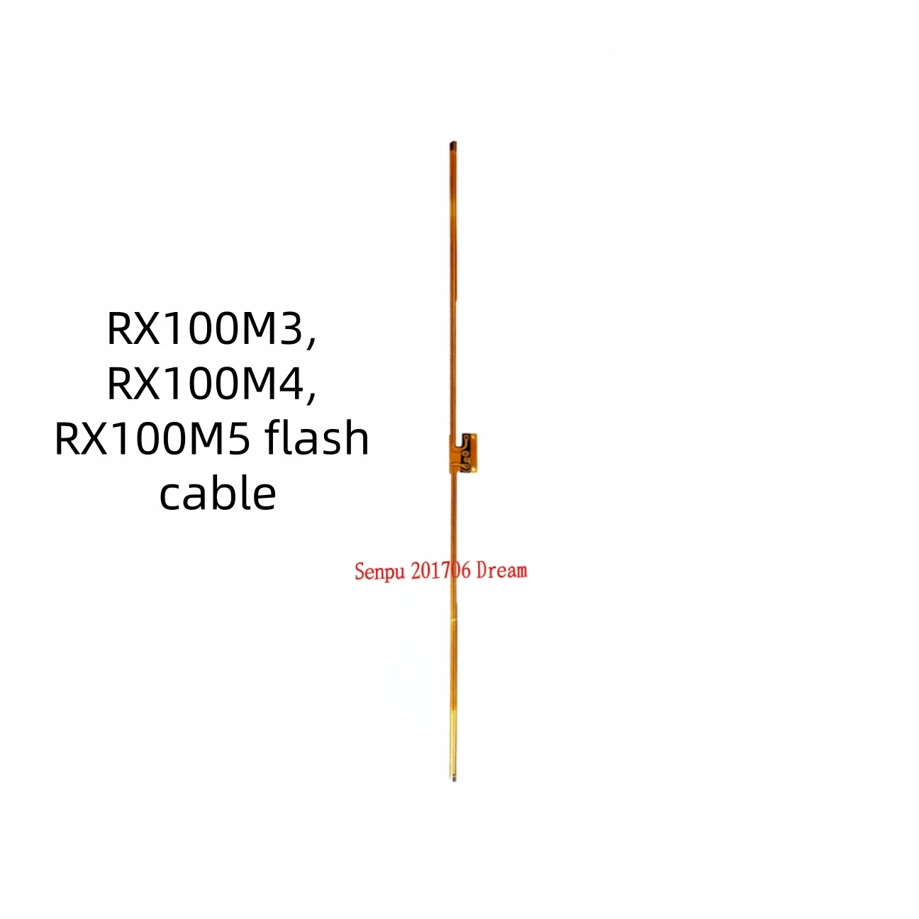 For Sony DSC-RX100M3 DSC-RX100M4 DSC-RX100M5 DSC-RX100M6 DSC-RX100M7 Digital Camera Flash Flex Cable Flash Head Tube Ribbon Conn