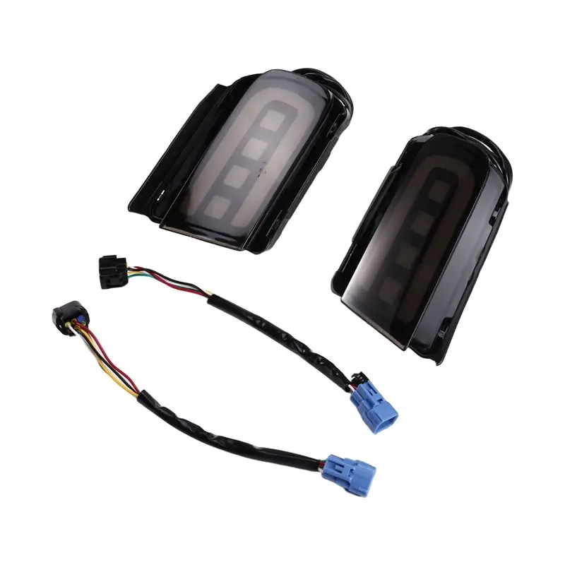 

Exclusive For Toyota Land Cruiser Prado 150 LC150 FJ150 GRJ150 2010-2020 Rear Bumper Turn Signal Brake Light Lamp Set Black