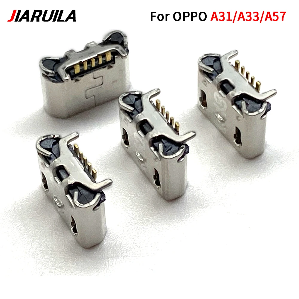 5Pcs - 1000Pcs，For OPPO A31 A33 A35 A37 A57 A71 Micro Mini USB jack socket connector charger Charging Port