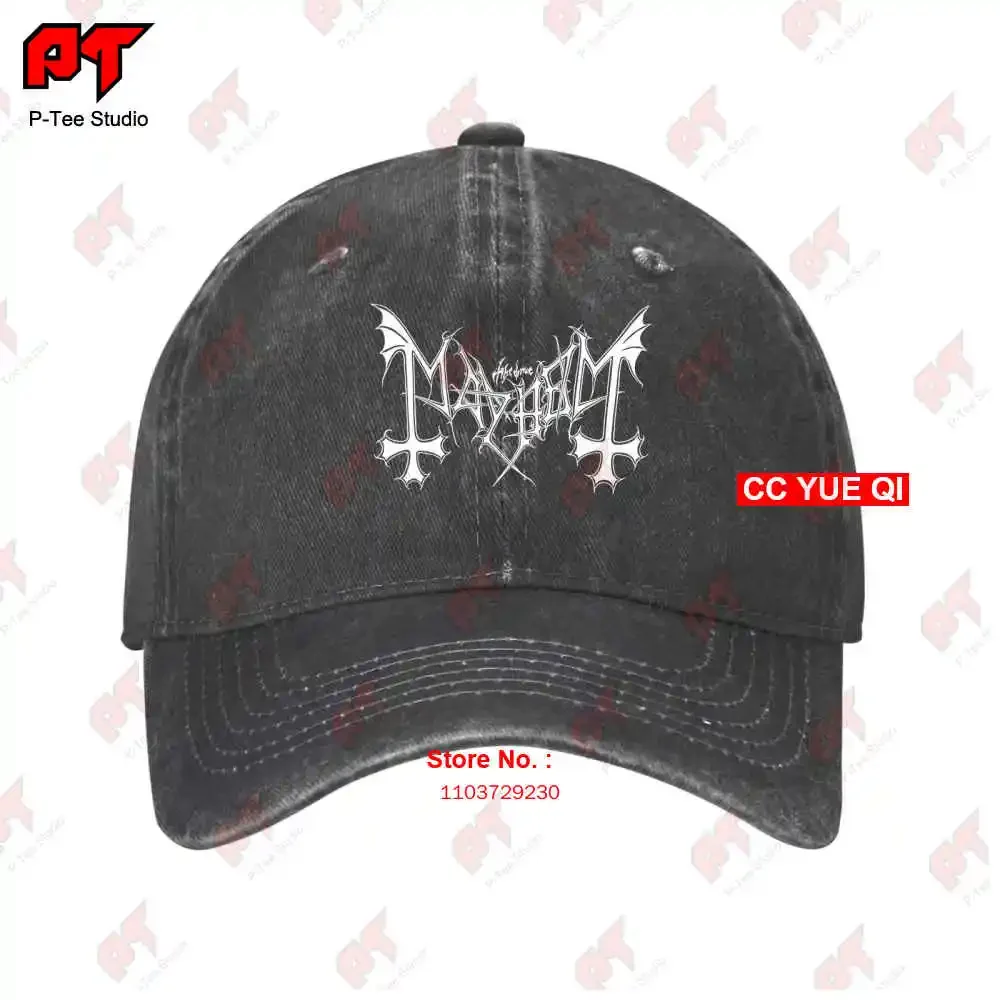 Mayhem Norwegian Black Metal Darkthrone Bathory 1Burzum Gorgoroth Watain Baseball Caps Truck Cap TUF6