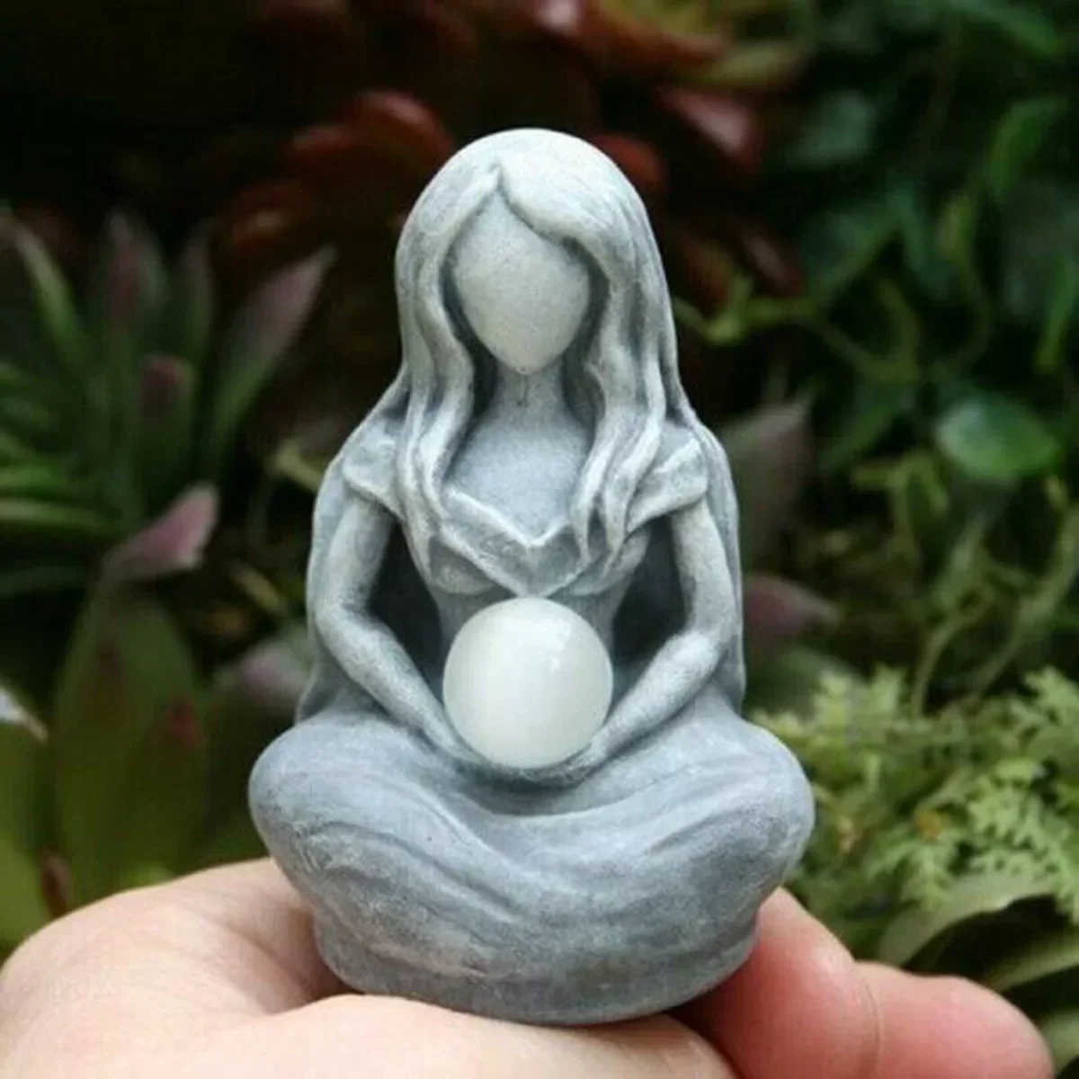 [Funny] Moon Goddess Mother earth  Resin Statue model Action Figure toys Halloween Home decorations Ornaments kids birthday gift