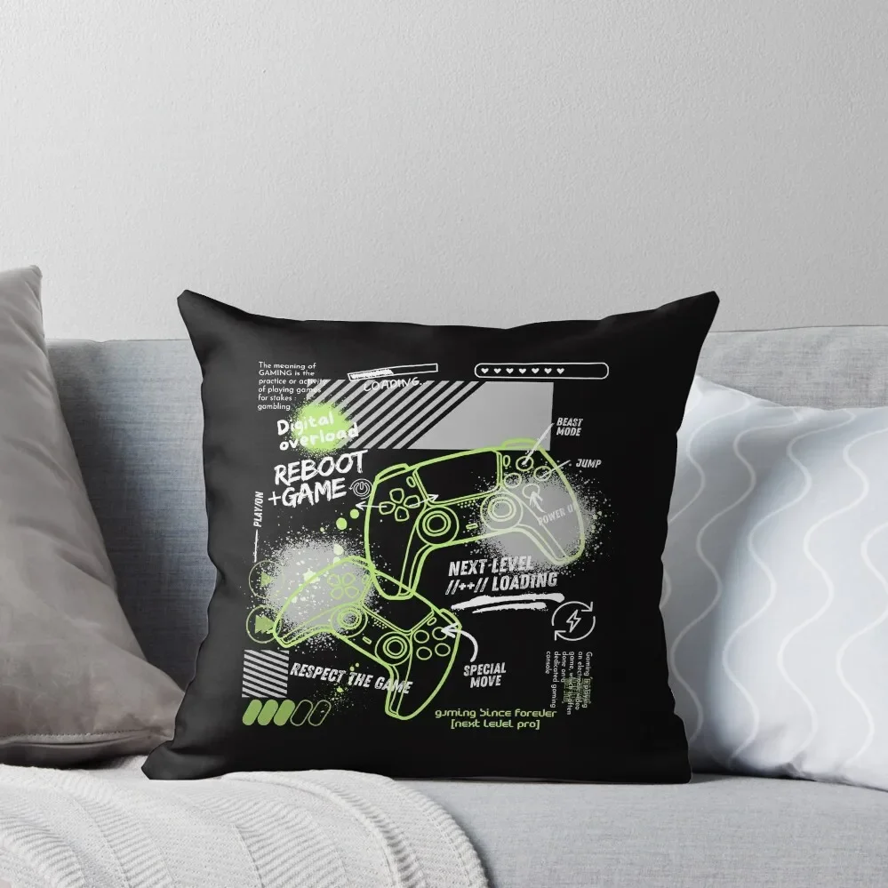 Reboot game Throw Pillow Sofa Cushions Covers Throw Pillow pillow