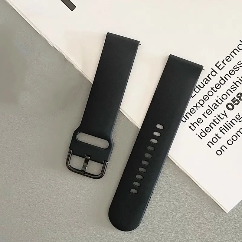 Silicone Strap For Amazfit GTS 4/2e/3/2 GTS2 Mini/GTR 4/3/Pro/2/2e Sport Bracelet Huawei watch Gt 5-4-2e-3-3 pro 20mm 22mm Bands
