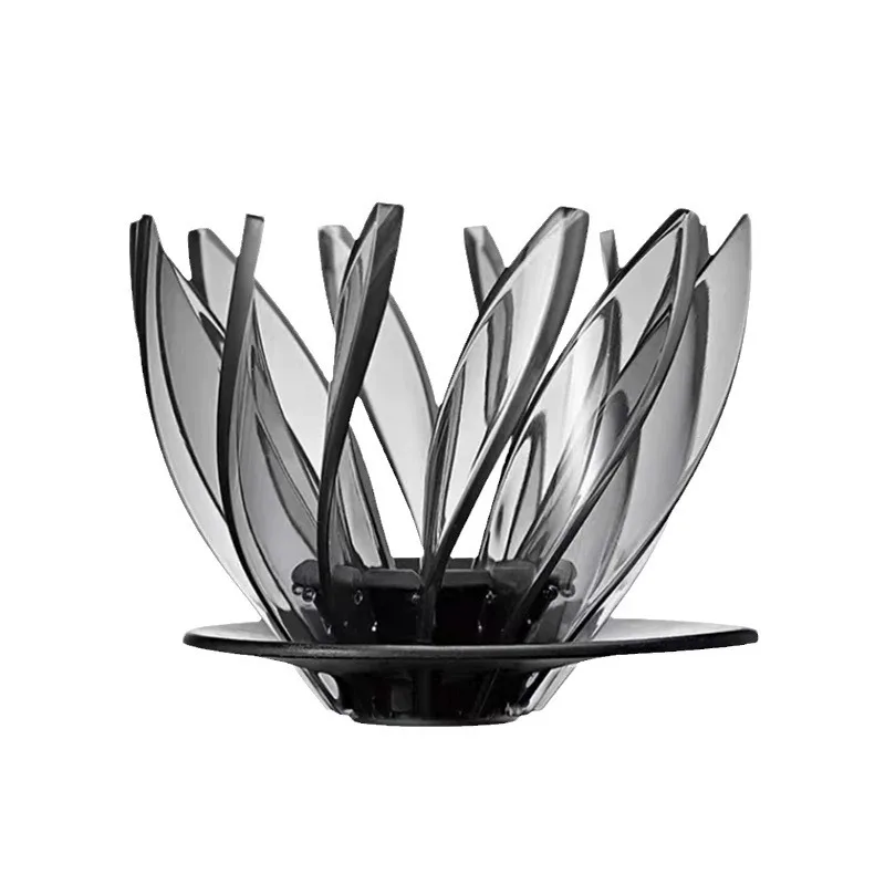 Water Lily Drip Coffee Filter - Removable and Replaceable Resin Lotus Petal Pour Over Coffee Brewer - Image 4
