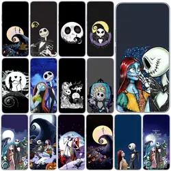 Halloweens Jack Skellington Sally Phone Cover for Motorola Moto Edge 40 Pro 30 neo 20 Fusion Ultra G200 E22 E40 E30 E22I Case