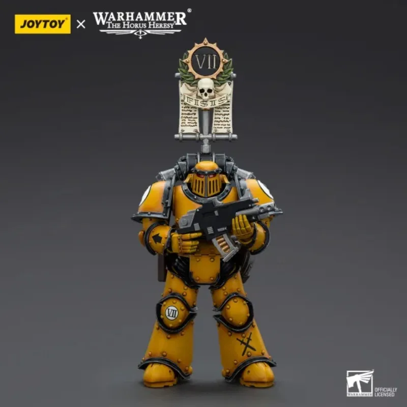 JOYTOY Infinity 1/18 Action Figures Anime 12cm Imperial pugno The Horus Heresy MkllI Tactical Legionaries Collection Model Toys