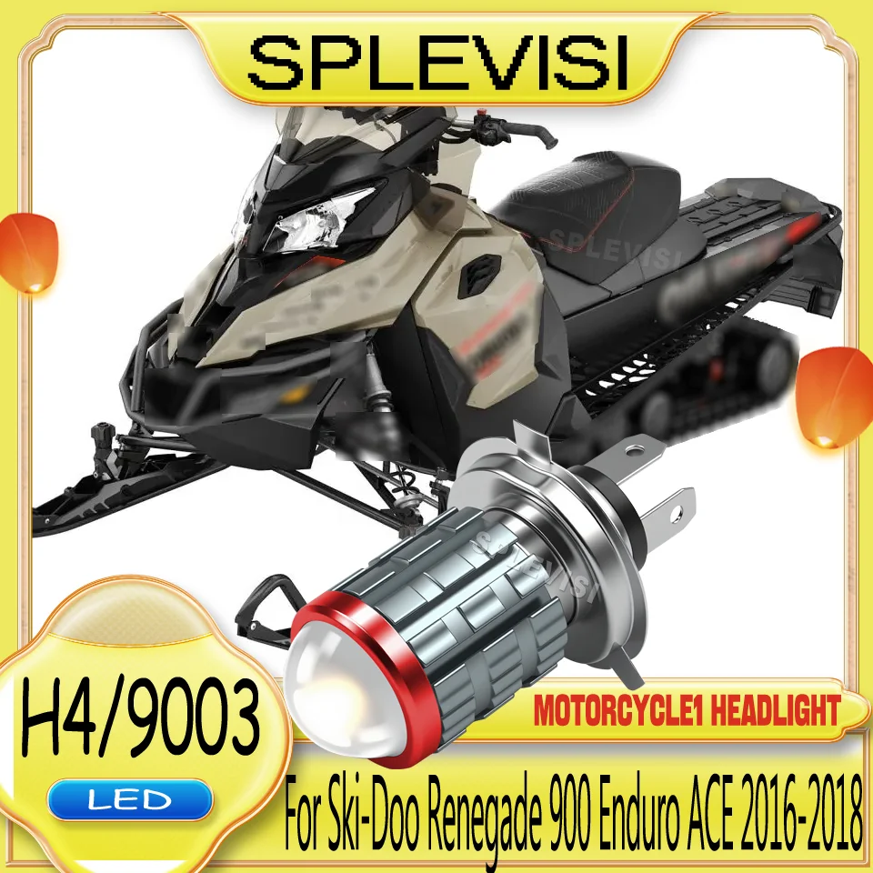 

LED waterproof IP67 1 Year Warranty Long-Term Protection Motorcycle Headlight For Ski-Doo Renegade 900 Enduro ACE 2016 2017 2018