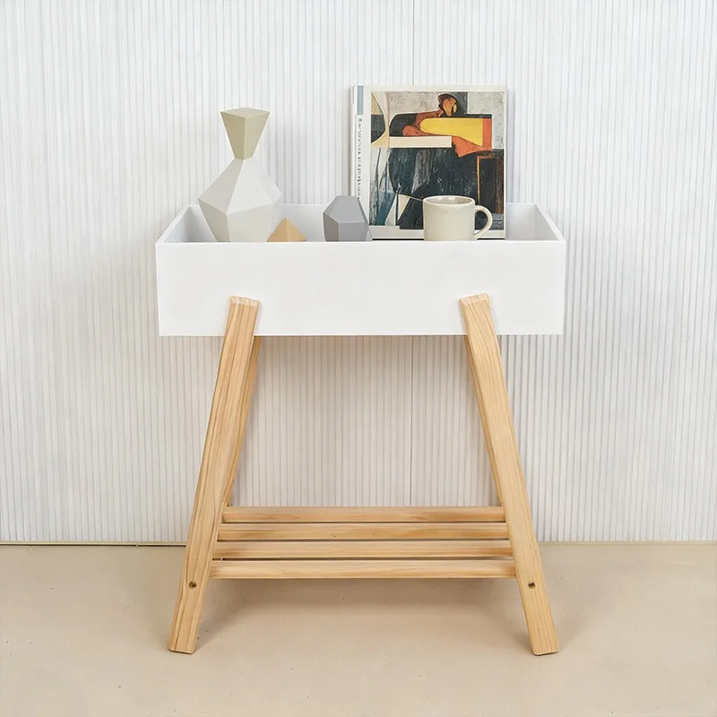 Solid Wood Multi Tier Plant Stand, Balcony Living Room Flower Shelf, Small Pot Display Rack, Versatile Indoor Decorative Holder