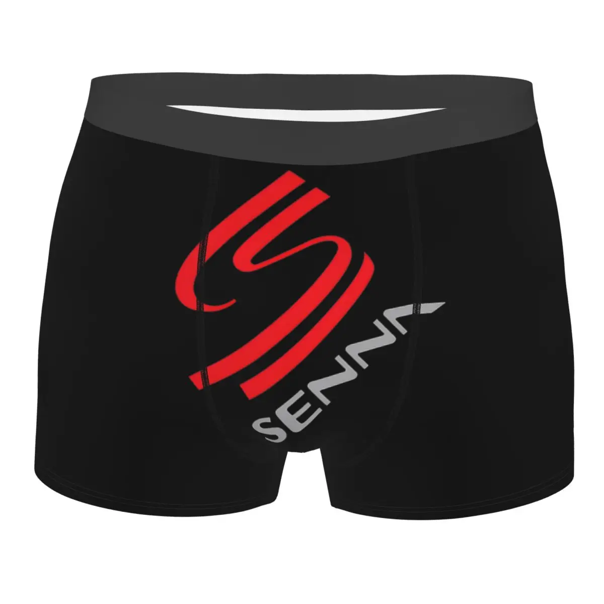 Ayrton Senna Racing Cars Logo Boxers Gag Gift For Man Amazing Underwear Boxer Underpants