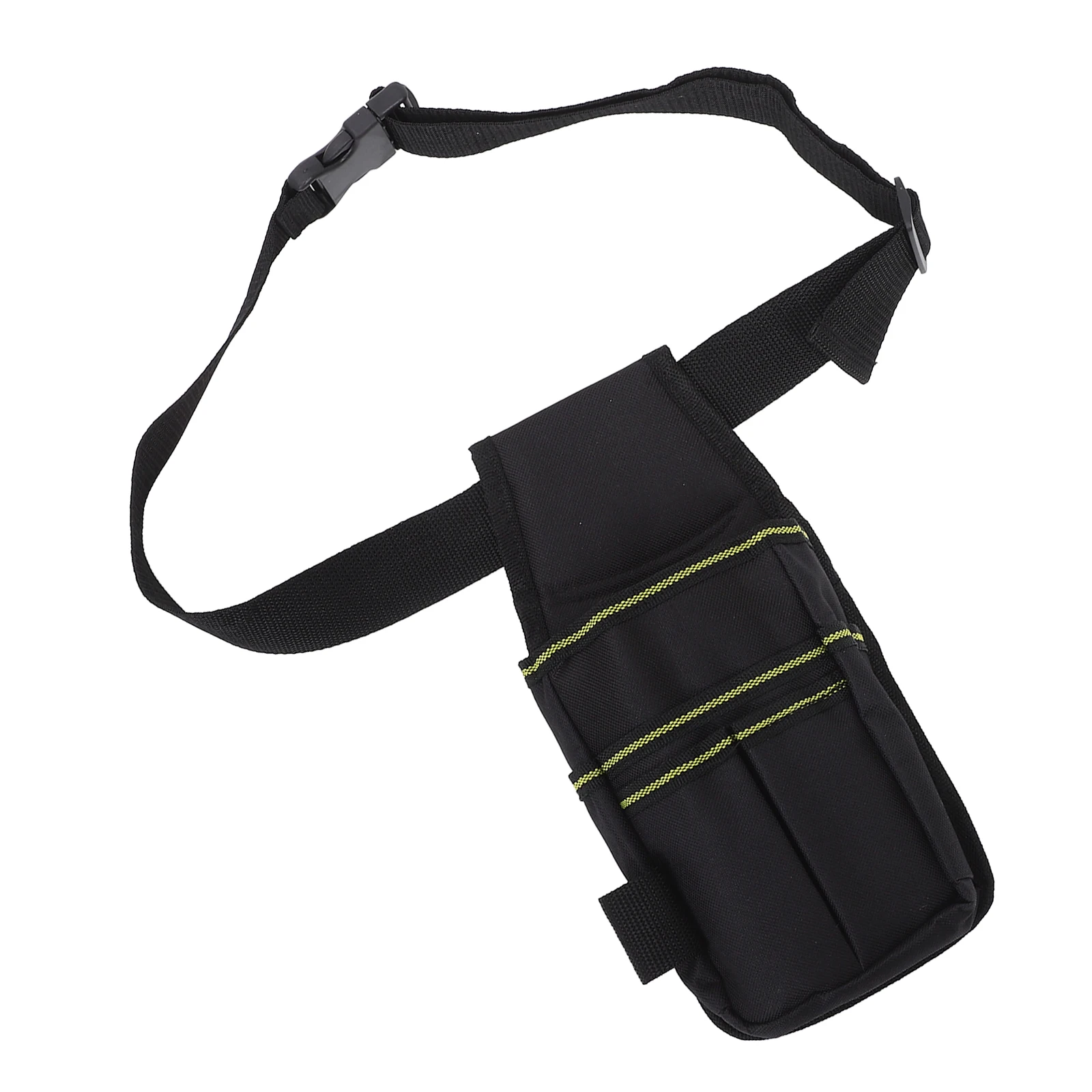 

Black Oxford Toolkit Cleaning Tools Portable Waist Bag Storage Garden Tool Pouch Utility Pouch Electrician Bag Multiple Pockets